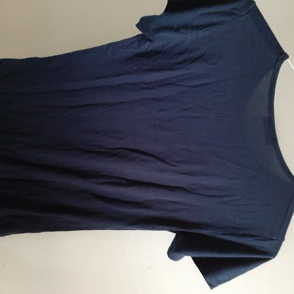 Arbita love cotton shortsleeve tee Navy Blue Small - Picture 4 of 5
